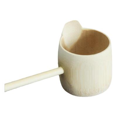 手工竹勺鸭嘴舌竹汤勺豆浆勺粥勺