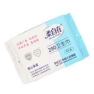 【国标消毒级】柔自在夜用卫生巾290mm超薄姨妈透气学生防漏6片装