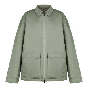 阿汤哥TANG纯棉ROW同源85白鹅绒翻领羽绒服2025冬季新款男外套