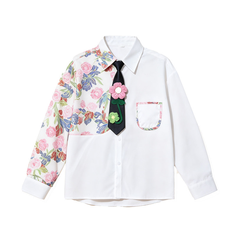 儿童合唱演出服校园风朗诵班服