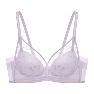 魔力掌杯|曼妮芬舒适无钢圈文胸小胸聚拢胸罩蕾丝女士内衣