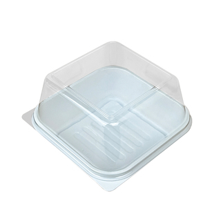 瑞莎烘焙草莓黑森林蛋糕包装盒提拉米苏蛋糕盒子切块方形打包盒子