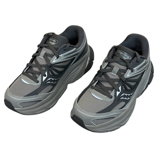 索康尼GUARD 2K男女低帮减震耐磨休闲跑步鞋老爹鞋深灰色S28237-1