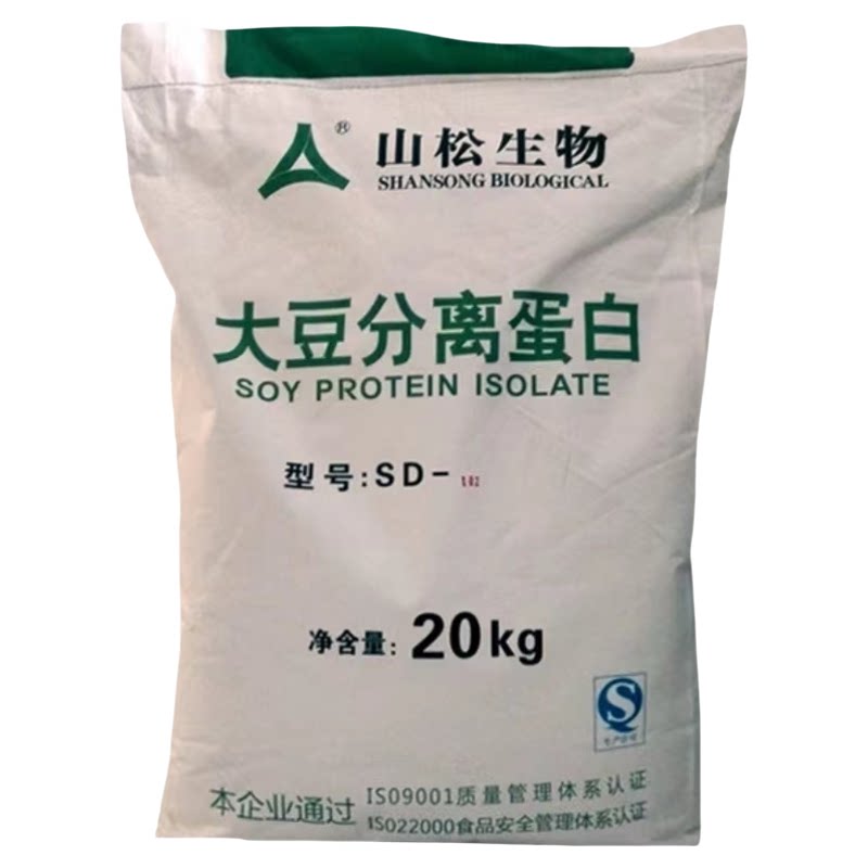 山松大豆分离蛋白粉香肠丸子