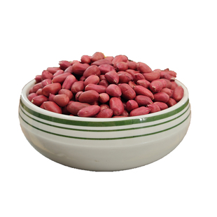 东北红皮花生米新货真空装四粒红晒干红衣小花生不带壳红花生仁