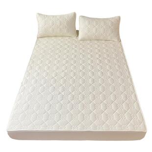 婧麒婴儿床笠防水可水洗a类纯棉透气床垫保护罩大尺寸隔尿垫床单