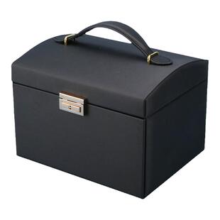 首饰盒收纳盒高档精致大容量多层戒指耳钉耳环手镯吊坠项链饰品盒