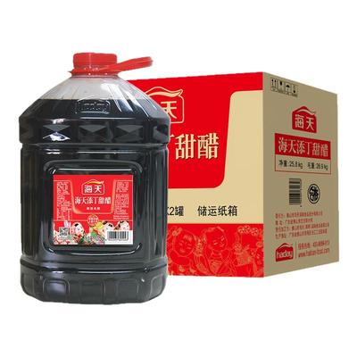 海天添丁甜醋10.5L月子醋甜猪脚姜食用正宗特产广东酿造食醋