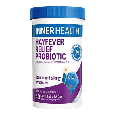 【自营】澳洲InnerHealth舒鼻益生菌胶囊缓解鼻眼不适40粒lp33