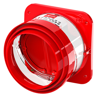 厨房抽油烟机止逆阀排烟道止回阀卫生间厨房专用逆止阀防回风通用