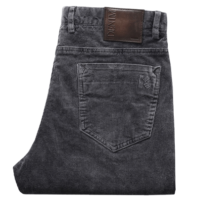 25秋冬季厚款炒雪花工艺水洗做旧纯棉灯芯绒男裤子直筒休闲长裤男