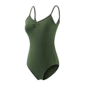 陈婷芭蕾舞蹈练功服高胯艺考体操服女生成人舞蹈服形体服吊带专业