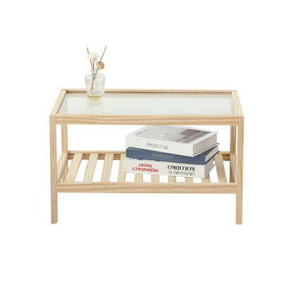 清仓实木茶几原木小方桌