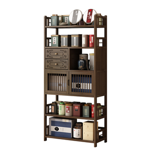 客厅沙发茶柜置物架边几小博古架边角几小方桌茶桌茶台边茶叶柜子