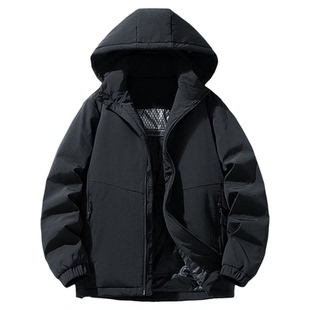 冬天男士外套新款冬高级感冬装痞帅冬加厚棉衣男冬季2025新款棉服