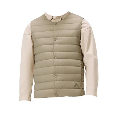 伯希和户外800蓬羽绒马甲男秋冬