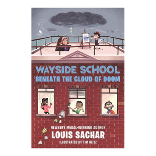 【现货】厄运之云下的路边学校 Wayside School Beneath the Cloud of Doom英文儿童绘本原版图书进口书籍Sachar, Louis