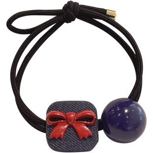 儿童蝴蝶结发绳女发圈2026新款头绳高端女童扎头发红色橡皮筋发饰