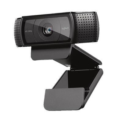 罗技C920PRO直播摄像头主播专用USB笔记本台式电脑高清摄影头C920