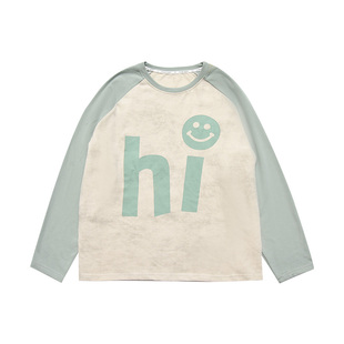 胖男童长袖T恤加肥加大秋装中大童宽松纯棉体恤打底衫大码卫衣9岁