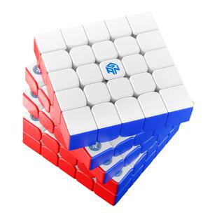 GAN562M 五阶魔方 磁力版正品比赛专用魔方儿童益智玩具顺滑高阶