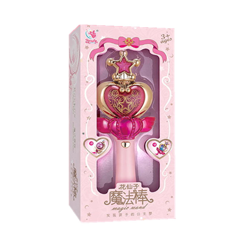 新款花仙子led发光音效魔法棒发光玩具