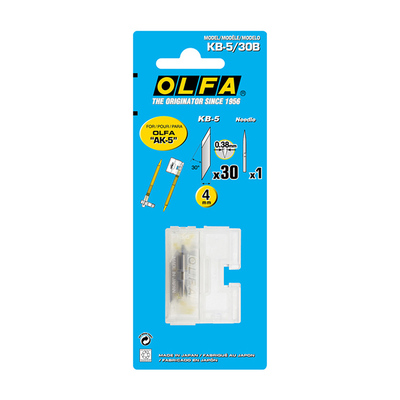 OLFA雕刻刀替换刀片30片装