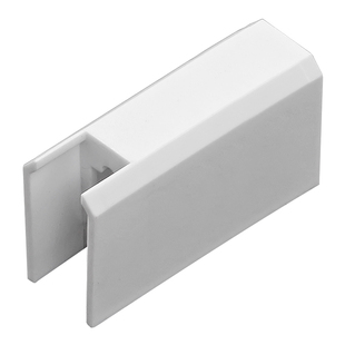 80/88型塑钢门窗防撞块塑料件移窗锁扣月牙锁护块推拉窗户限位器