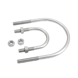 U型螺栓316不锈钢U形螺丝U型管卡管夹固定卡扣骑马卡M6M8M10M12