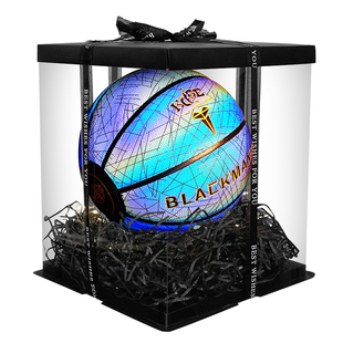 BLACK MANBA/黑曼巴科比篮球发夜光限量款反光儿童男朋友生日礼物