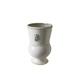 SilentWind寂风法式复古浮雕陶瓷花瓶家居插鲜花绿植仿真花器摆件