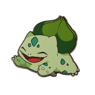 FooLii孚狸宝可梦妙蛙种子金属徽章原创设计神奇宝贝pins蒜头王八