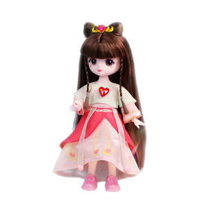 叶罗丽玲珑娃娃小女孩子洋娃娃玩具灵冰情公主夜萝莉儿童新年礼物