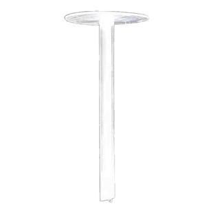 蛋糕装饰摆件底座长底托透明加厚打桩支架玩偶公仔固定器烘焙配件