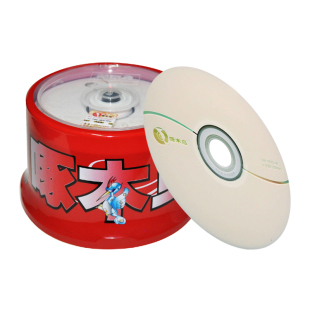 啄木鸟简系列DVD-R光盘 空白刻录盘光盘  50片桶装dvd r碟片包邮