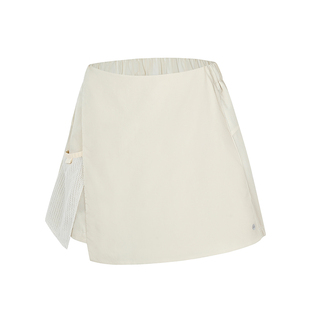 annerun防走光假两件裙裤女夏短款外穿显瘦户外骑行健身运动短裤