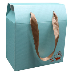 250g500g1000g手提通用散茶盒雕金纸牛皮纸古树茶冰岛昔归盒定做