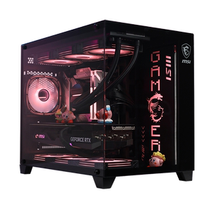 【国补10%】MSI微星海景房台式电脑主机5060Ti/5070显卡14600KF台式DIY组装机无畏契约三角洲林树推荐
