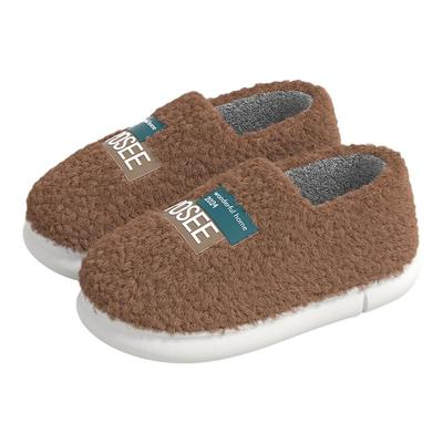 2025秋冬季新款包跟保暖棉拖鞋