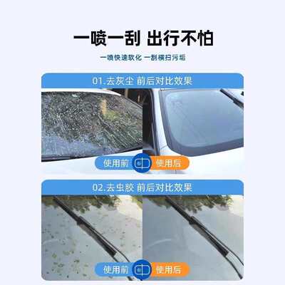 玻璃水防冻零下40冬季20度负25冬天10汽车专用去除剂去油膜雨刮水