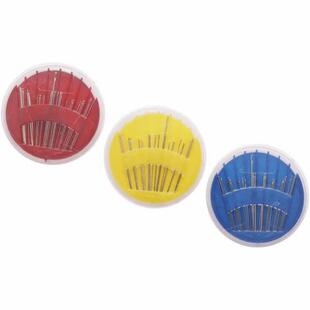 家用针线盒套装圆盘针盒绣花针缝衣针手缝针缝被子手工针十字绣针