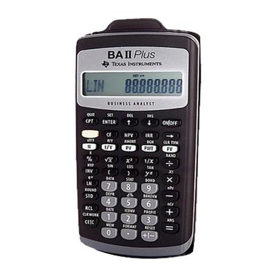 CFA FRM考试 新版金融计算器德州仪器TI BA II Plus 财务CMA 原装进口