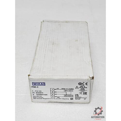 议价WIKA PSD4 Digital Pressure Se适用