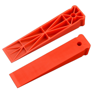 塑料楔子插片垫块气垫气囊塑钢门窗快速定位调平找平断桥安装神器