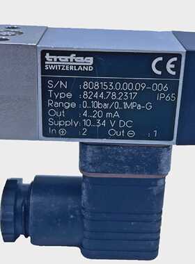 TRAFAG Picotrans 8244.77.2317 Pressure Transmitter 0-10 bar