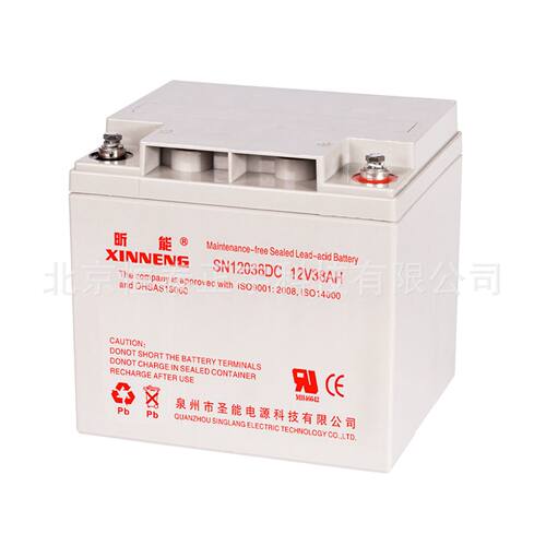 XINNENG昕能蓄电池SN1203812V38AH消防照明UPS电源配套EPS电梯