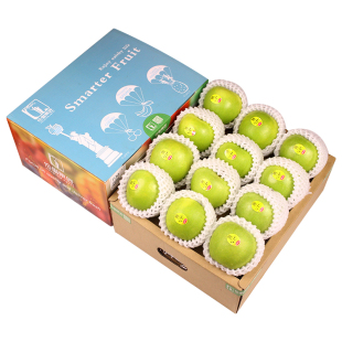 礼盒装3斤/5斤新西兰进口青苹果青蛇果新鲜水果孕妇辅食高端送礼