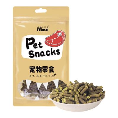 麦斯蒂猫草化毛颗粒100g猫咪零食低温烘焙鲜肉营养化毛球零食