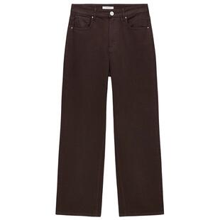 OCHIRLY欧时力 阔腿牛仔长裤女低腰宽松直筒休闲显瘦2025秋冬