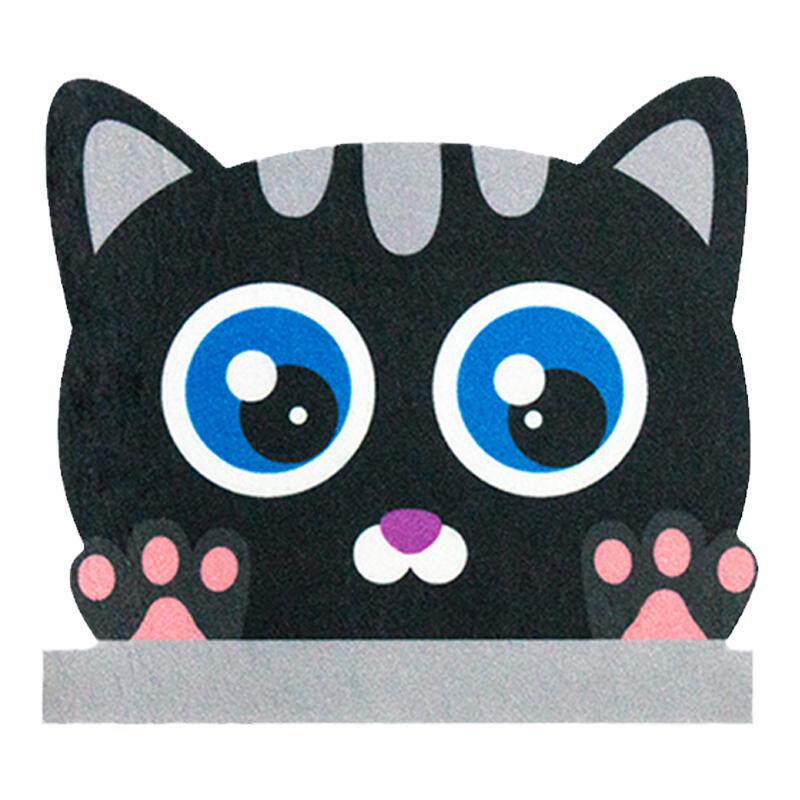 小猫钓鱼故事表演道具小鱼头饰猫咪动物头套幼儿园儿童语言区玩具